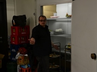 Koen in de koelcel