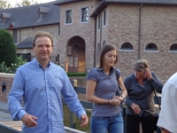 Bart Van Doren (nr 8) en Joke Pas (nr 11)