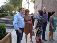 Nadia, onze nummer één in gesprek met nummer drie Gerda en echtgenoot