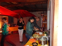 Agnes, Catharina, Nadia en Thor